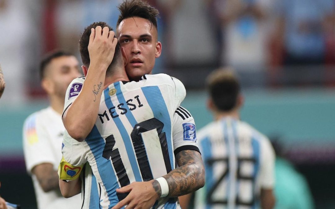 Lautaro Martínez reveló su charla íntima con Lionel Messi en el Mundial