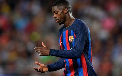 Dembelé y un gesto digno de destacar