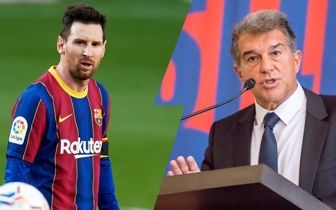 La fuerte declaración de Laporta de su relación con Messi