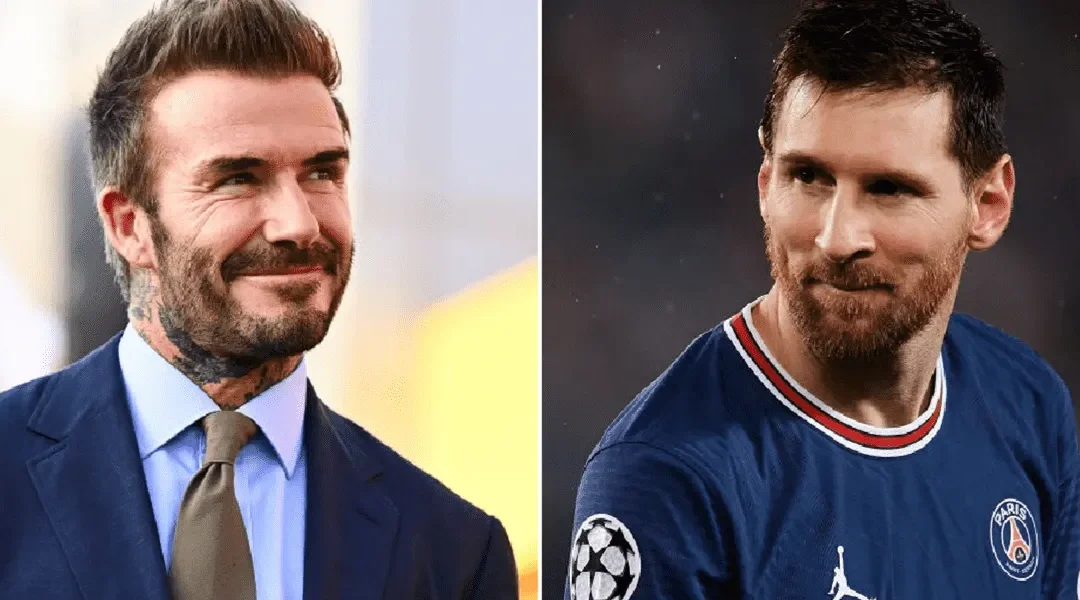Beckham confesó que se retiró culpa de Messi: la historia