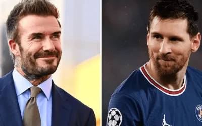 Beckham confesó que se retiró culpa de Messi: la historia