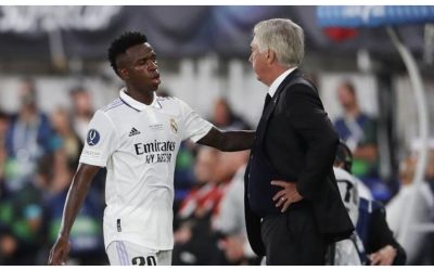 Carlo Ancelotti y la posible salida de Vinicius del Real Madrid