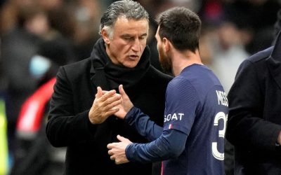 Galtier y el primer gran mensaje de elogio para Messi