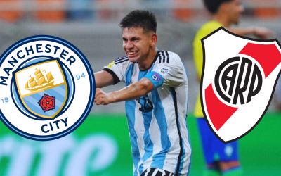 Manchester City y una clave en la negociación por Echeverri que beneficiaría a River