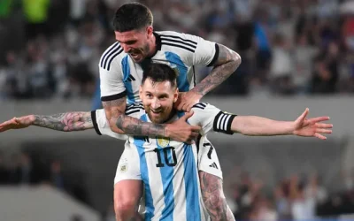 La broma de De Paul a Messi que se hizo viral en redes sociales