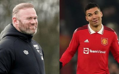 Wayne Rooney y una dura acusación a Casemiro en Manchester United