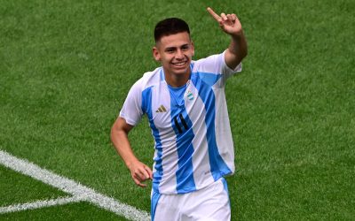 Orgullo Riverplatense: el récord de Echeverri en los Juegos Olímpicos