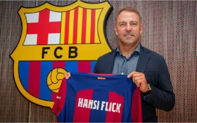 Sorprendió a todos: Flick, nuevo entrenador de Barcelona y un mensaje para Guardiola