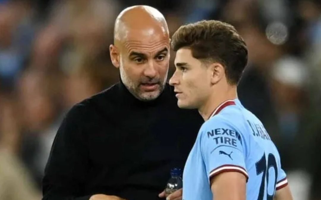 Julián Álvarez y una advertencia para Guardiola y el Manchester City