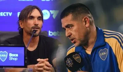 El primer cortocircuito entre Riquelme y Diego Martínez en Boca: ¿Qué pasó?