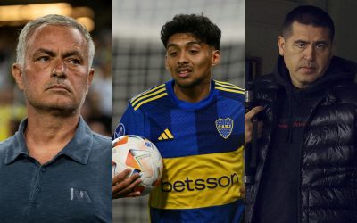 José Mourinho quiere sí o sí a Medina, y Boca ya mandó una contraoferta