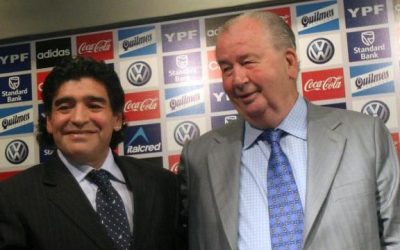 El sueño que tenía Julio Grondona, con Messi y Maradona, pero que no pudo cumplir